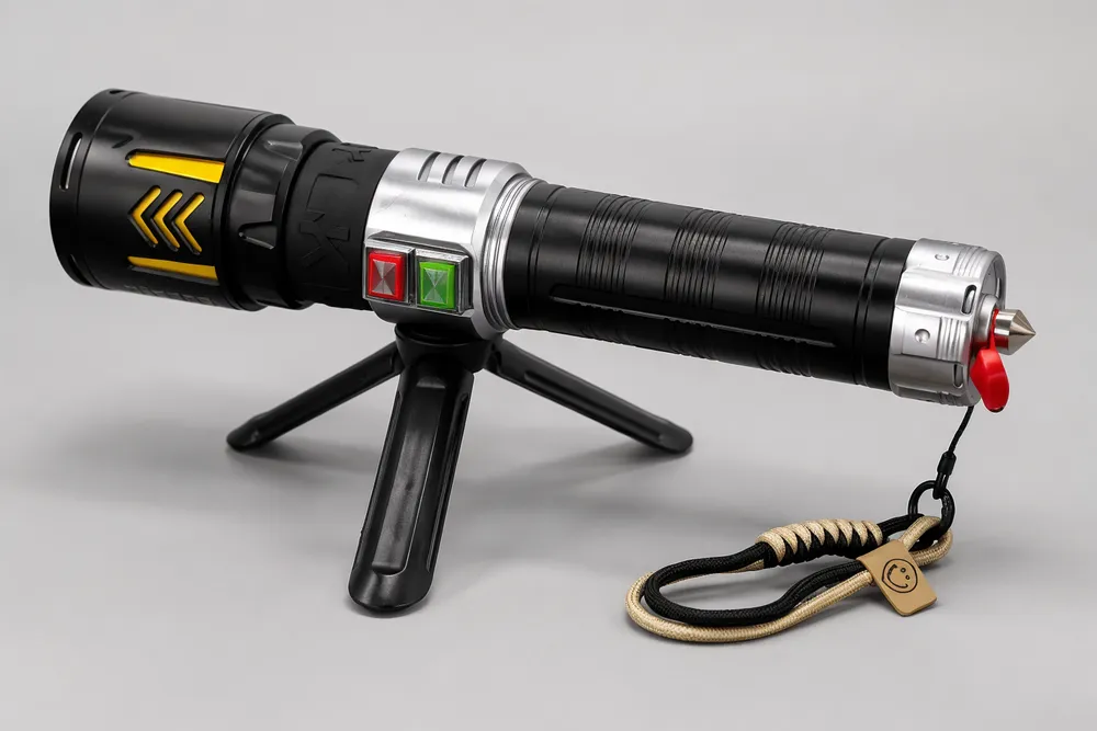 Example of a suspect imitation unit showing inconsistent construction, incorrect markings, or missing accessories